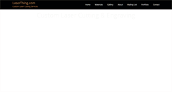 Desktop Screenshot of laserthing.com